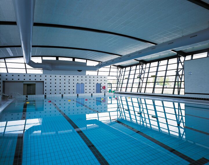 ConceptWall 50 Façades - Swimming pool Sports centre Reeshof located in Tilburg, The Netherlands