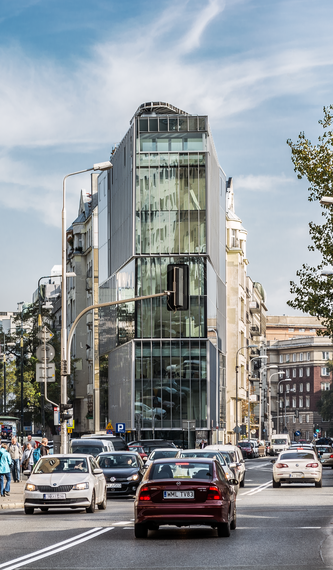 CW 50-HI Façades - The Nest located in Warsaw, Poland