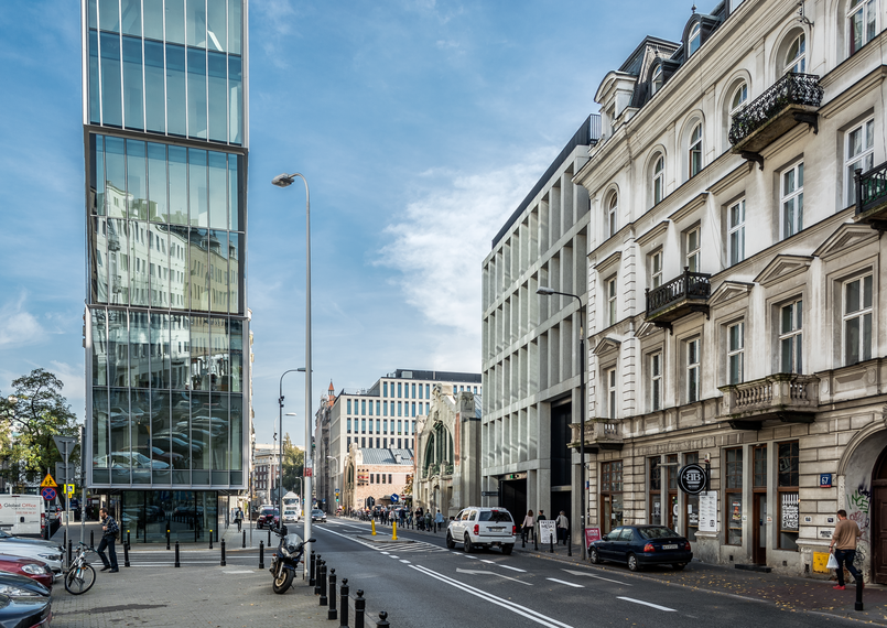 CW 50-HI Façades - The Nest located in Warsaw, Poland