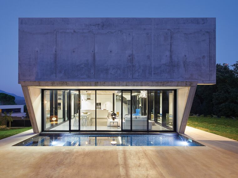 ConceptWall 50 Façades - Villa Casa Bielman - Rios located inSpain