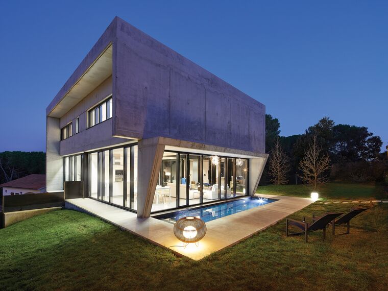 ConceptWall 50 Façades - Villa Casa Bielman - Rios located inSpain