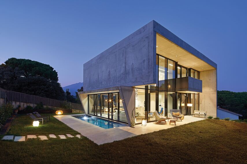 ConceptWall 50 Façades - Villa Casa Bielman - Rios located inSpain