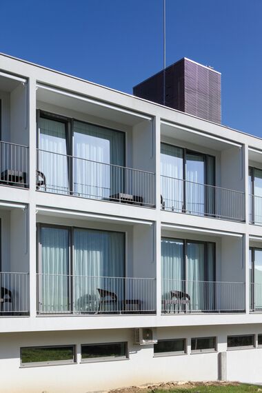 ConceptSystem 77 Doors and CW 50-SC Façades - Social housing Alday Residencia located inSpain