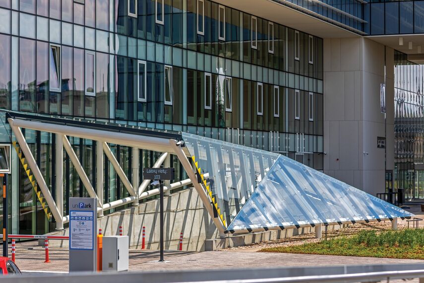 CW 50-HI Façades - Residental/Project Radisson Blu located in Vilnius, Lithuania