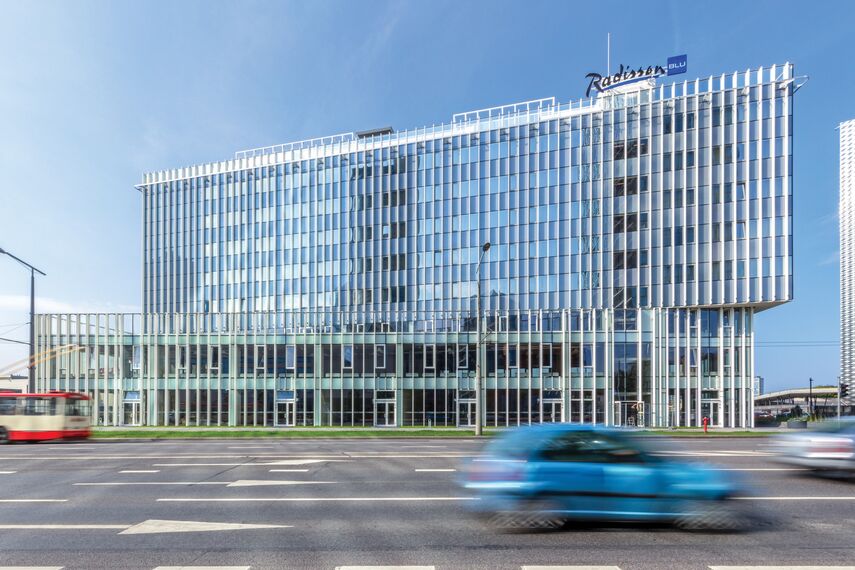 CW 50-HI Façades - Residental/Project Radisson Blu located in Vilnius, Lithuania