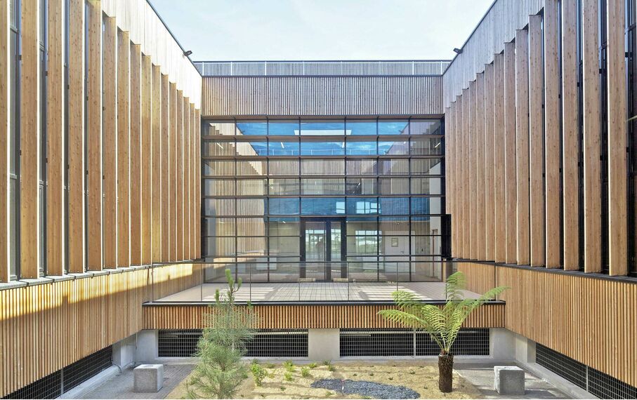 ConceptWall 50 Façades - Technology Technocampus Ocean located in Bouguenais, France