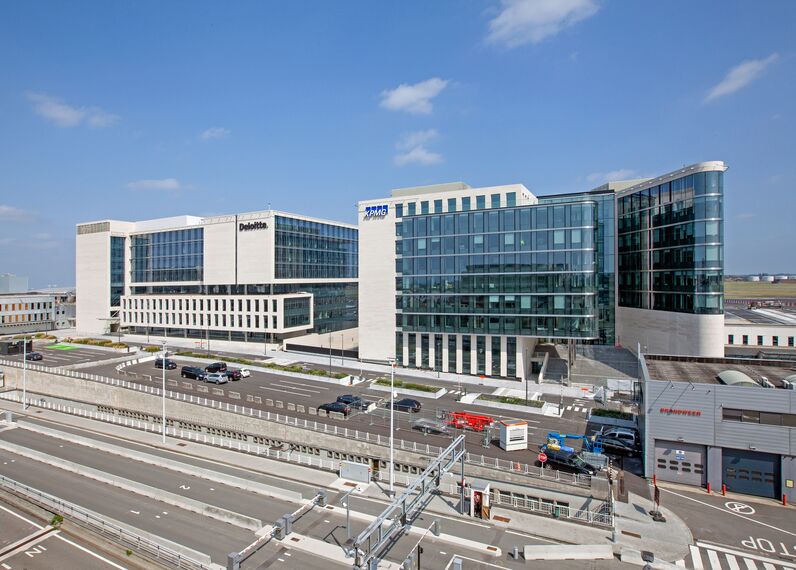 CW 50-SC Façades - Office building Gateway & Passport located in Zaventem, Belgium