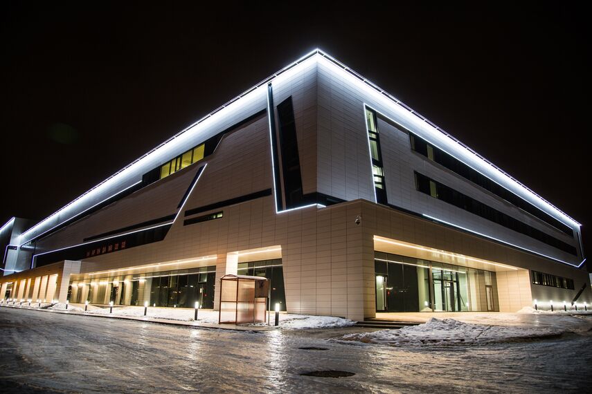 ConceptSystem 77 Doors and CW 50-SC Façades - Ice Station Ice Arena SKA located in Moscow, Russia