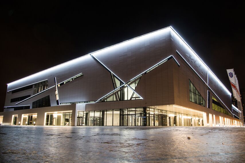 ConceptSystem 77 Doors and CW 50-SC Façades - Ice Station Ice Arena SKA located in Moscow, Russia