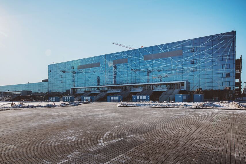 ConceptWall 50 Façades, ConceptSystem 77 Windows and CW 50-SC Façades - Sports Ice Palace Arena of Legends located in Moscow, Russia