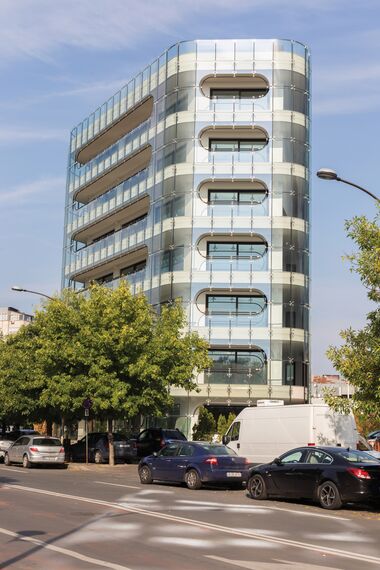 Office building Ruve Press Building located in Bucharest, Romania