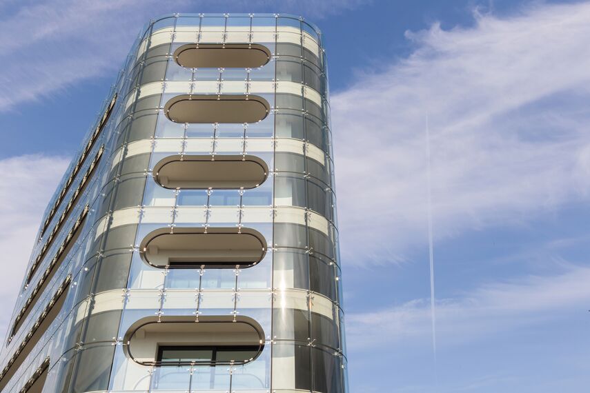 Office building Ruve Press Building located in Bucharest, Romania