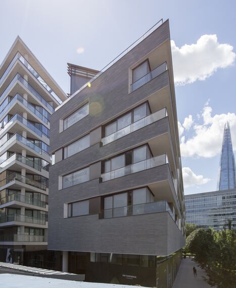 ConceptSystem 68 Windows, ConceptWall 60 Façades, ConceptPatio 130 Sliding & Folding, ConceptSystem 77 Windows, ConceptSystem 77 Doors and ConceptWall 50 Façades - One Tower Bridge located in London, United Kingdom