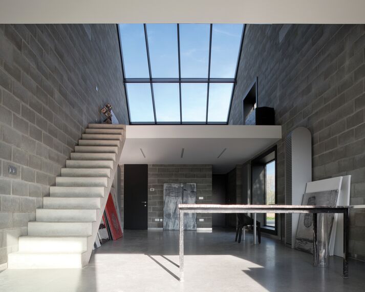 ConceptWall 50 Façades, ConceptPatio 130 Sliding & Folding, CS 77 Standard Windows and CS 77 Windows - House Private House Kortrijk 2 located in Kortrijk, Belgium