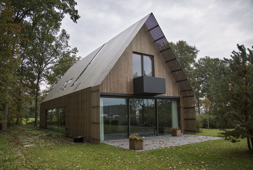 CS 86-HI (c) Cancelled Systems, ConceptWall 50 Façades and HiFinity Sliding & Folding - Villa Forest villa Voorschoten located in Voorschoten, The Netherlands