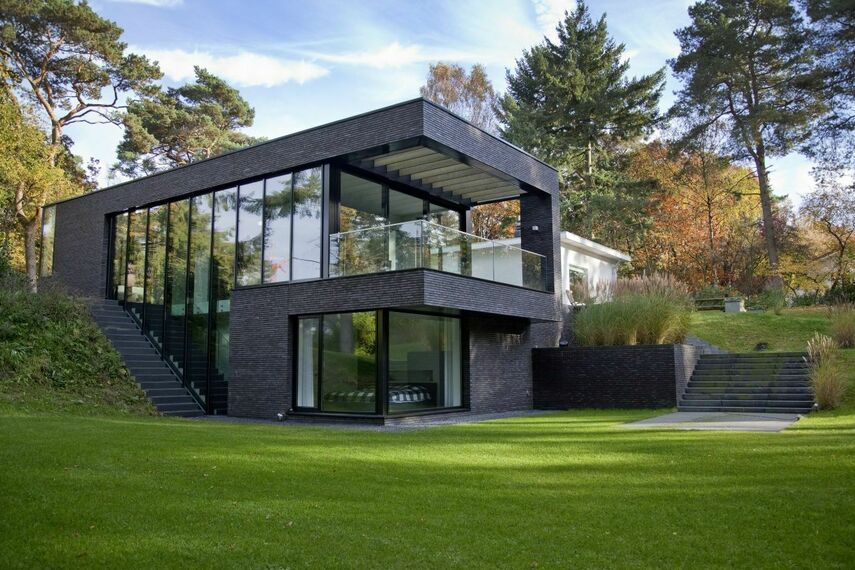 CS 38-SL (c) Cancelled Systems, ConceptPatio 130 Sliding & Folding and ConceptWall 50 Façades - House Copierwoning located in Zeist, The Netherlands