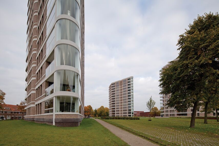 ConceptSystem 77 Doors, ConceptSystem 77 Windows and ConceptPatio 130 Sliding & Folding - Apartmentcomplex The Amazones located in 's Hertogenbosch, The Netherlands