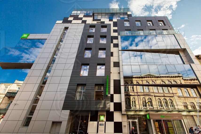 ConceptSystem 77 Doors, ConceptSystem 77 Windows, ConceptWall 50 Façades and CW 50-SG Façades - Residental/Project IBIS Style Lviv Center Hotel located in Lviv, Ukraine