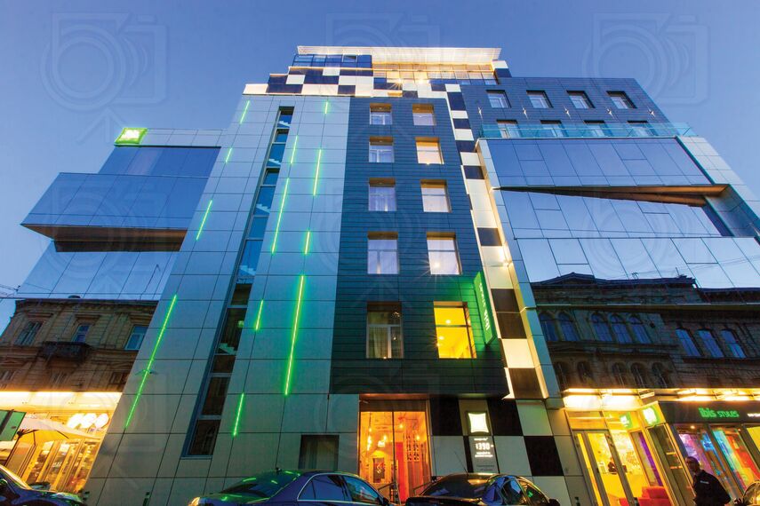 ConceptSystem 77 Doors, ConceptSystem 77 Windows, ConceptWall 50 Façades and CW 50-SG Façades - Residental/Project IBIS Style Lviv Center Hotel located in Lviv, Ukraine