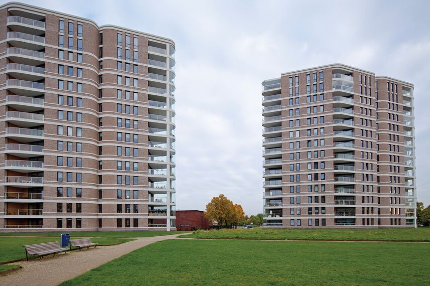 ConceptSystem 77 Doors, ConceptSystem 77 Windows and ConceptPatio 130 Sliding & Folding - Apartmentcomplex The Amazones located in 's Hertogenbosch, The Netherlands