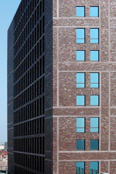 ConceptWall 50 Façades, CS 77 Hidden Vent Windows and CS 77 Fire Proof Windows - Musa located in Rotterdam, The Netherlands