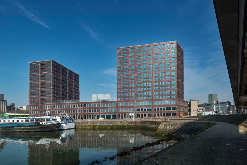 ConceptWall 50 Façades, CS 77 Hidden Vent Windows and CS 77 Fire Proof Windows - Musa located in Rotterdam, The Netherlands