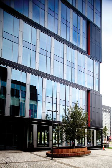 ConceptSystem 77 Doors and CW 50-HI Façades - Office building Office building at Postępu 14 located in Warsaw, Poland