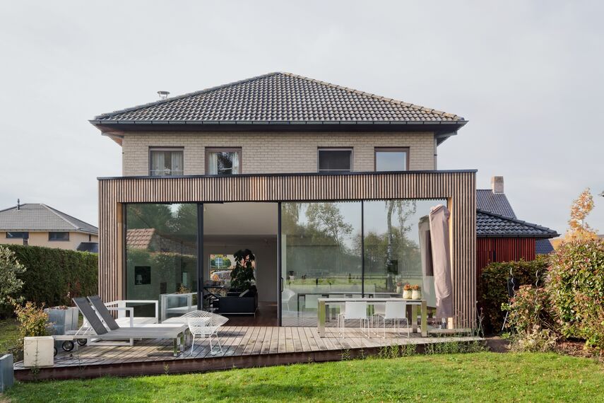 HiFinity Sliding & Folding - House Private House Hi-Finity Lochristi located inBelgium