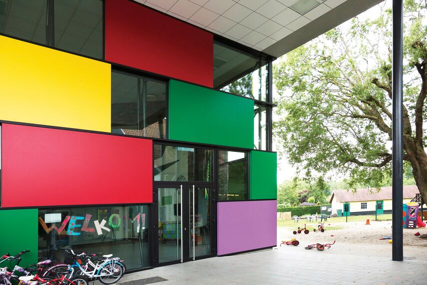 School Elementary School 't Groen Drieske located in Gent, Belgium