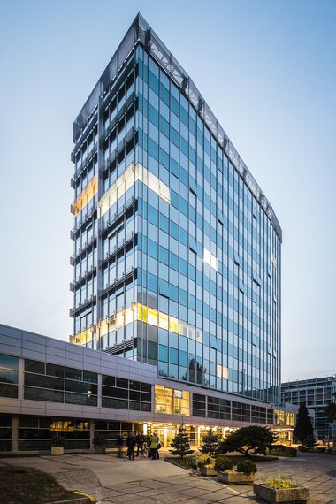 ConceptWall 50 Façades and ConceptSystem 77 Windows - College/University Building C7 of the Wrocław University of Technology located in Wrocław, Poland