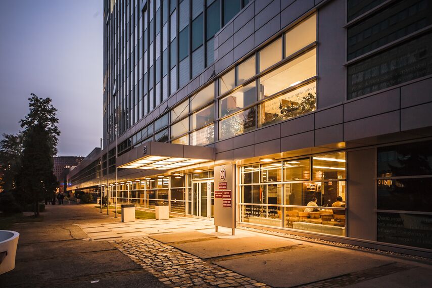 ConceptWall 50 Façades and ConceptSystem 77 Windows - College/University Building C7 of the Wrocław University of Technology located in Wrocław, Poland