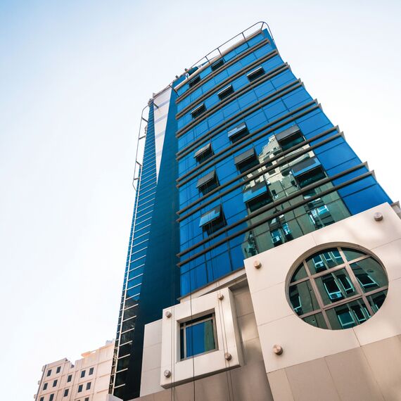 ConceptSystem 59Pa Windows and CW 50-HL Façades - Office building Hazem Maher Tower located in Cairo, Egypt