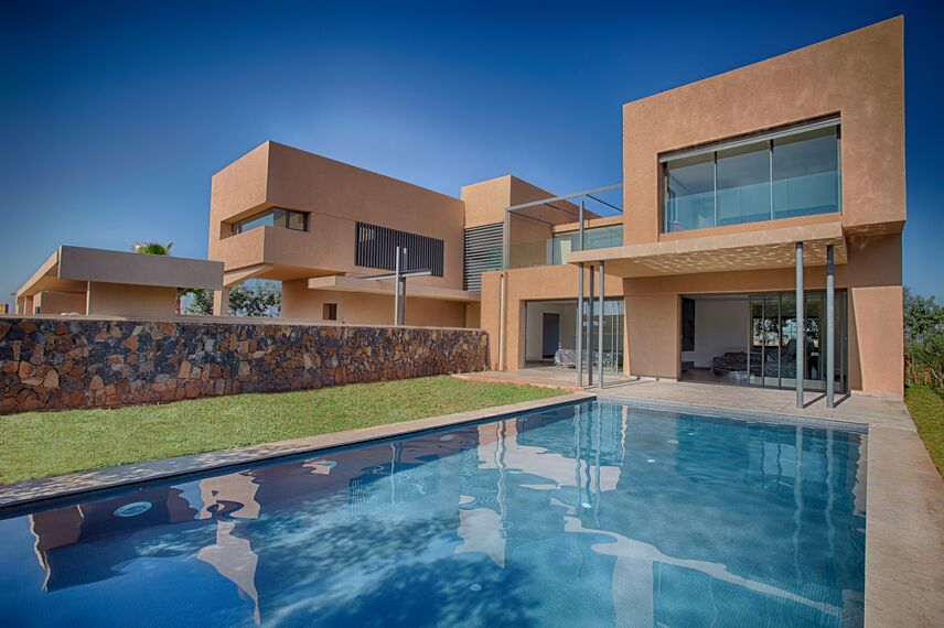 ConceptPatio 68 Sliding & Folding, ConceptSystem 59Pa Windows and ConceptPatio 45Pa Sliding & Folding - Villa Boulmane located inMorocco