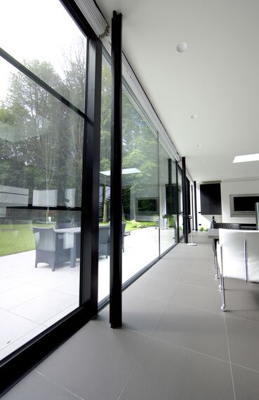 ConceptPatio 155 Sliding & Folding, ConceptSystem 77 Doors and ConceptSystem 77 Windows - House Private House Holsbeek 3 located in Holsbeek, Belgium