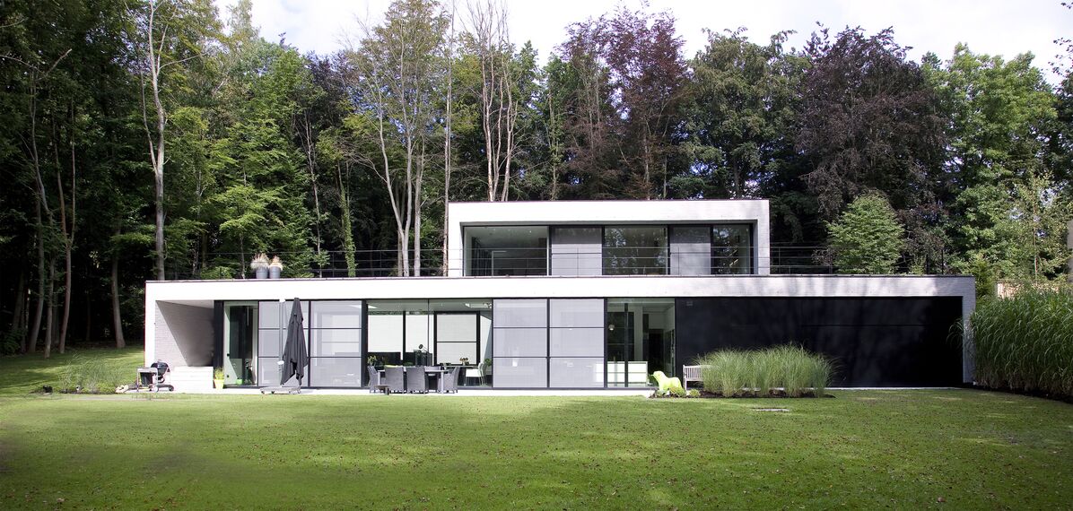 ConceptPatio 155 Sliding & Folding, ConceptSystem 77 Doors and ConceptSystem 77 Windows - House Private House Holsbeek 3 located in Holsbeek, Belgium