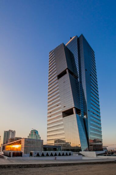 CW 50-SC Façades - Business center Paragon Tower located in Ankara, Turkey