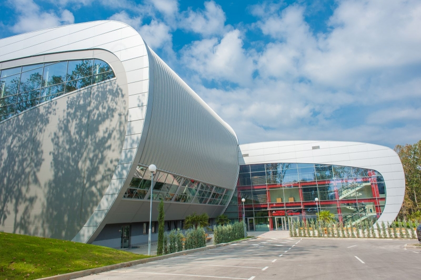 ConceptWall 50 Façades - Sports centre Sports Centre SOK Kamchia located in Varna, Bulgaria