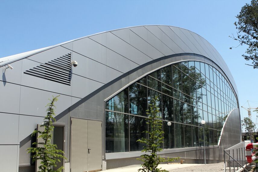 ConceptWall 50 Façades - Sports centre Sports Centre SOK Kamchia located in Varna, Bulgaria