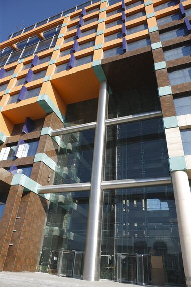 ConceptWall 50 Façades - Office building Shur Plaza located in Baku, Azerbaijan