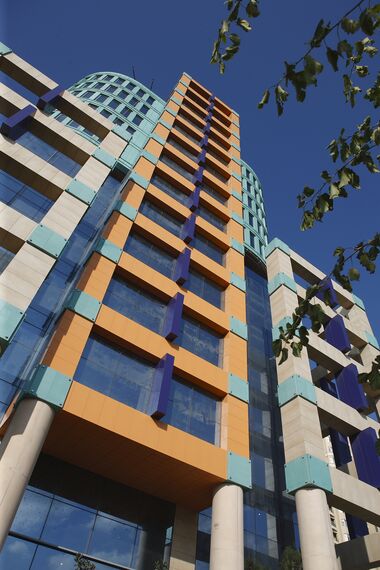 ConceptWall 50 Façades - Office building Shur Plaza located in Baku, Azerbaijan