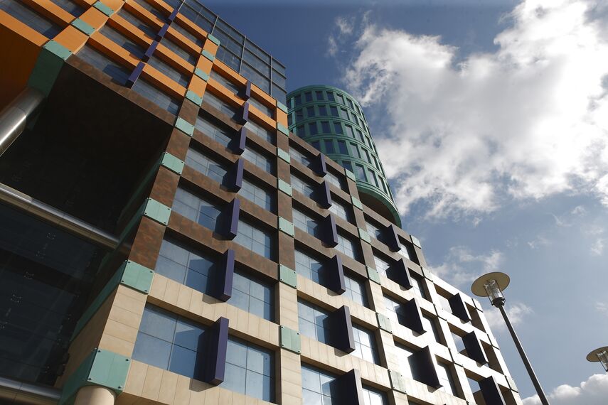 ConceptWall 50 Façades - Office building Shur Plaza located in Baku, Azerbaijan