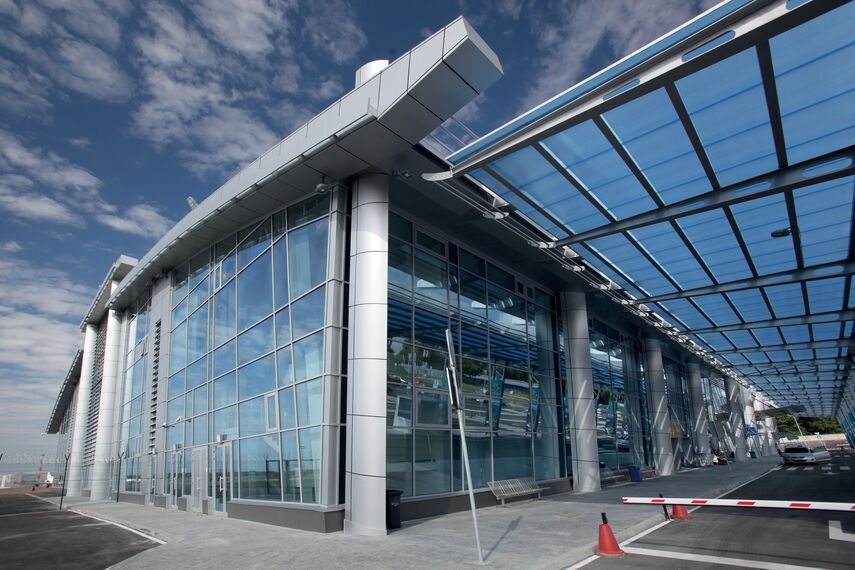 ConceptSystem 77 Doors, ConceptSystem 77 Windows and ConceptWall 50 Façades - Airport International Airport Kiev located in Kiev, Ukraine