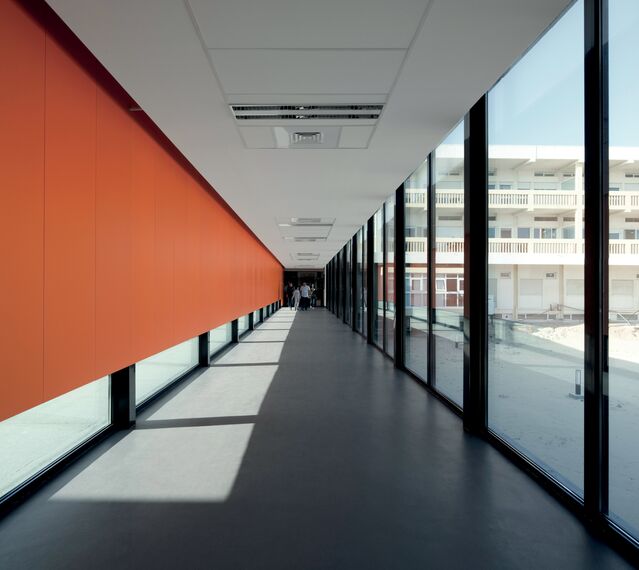 ConceptWall 50 Façades - Hospital Emergency Unit located in Figueira da Foz, Portugal