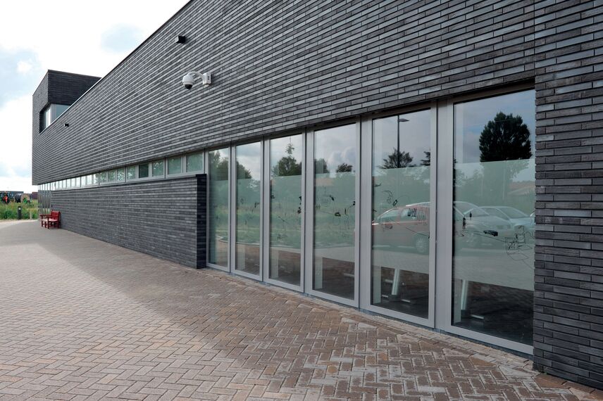ConceptWall 60 Façades - Fire station Regional Fire Station and Police Office located in Drachten, The Netherlands