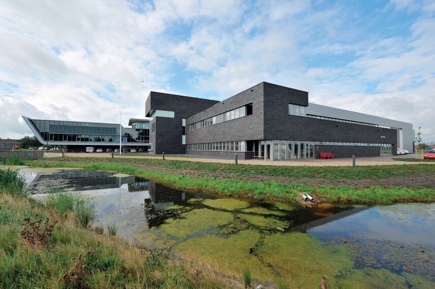 ConceptWall 60 Façades - Fire station Regional Fire Station and Police Office located in Drachten, The Netherlands