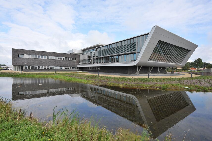 ConceptWall 60 Façades - Fire station Regional Fire Station and Police Office located in Drachten, The Netherlands