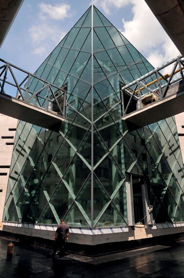 ConceptWall 50 Façades - Bank Treasury of National Bank of Georgia located in Tbilisi, Georgia