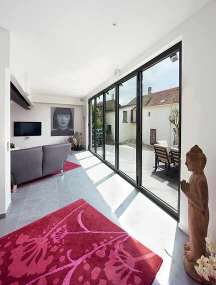 ConceptFolding 77 Sliding & Folding - House Private House Luzarches located in Luzarches, France