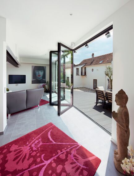 ConceptFolding 77 Sliding & Folding - House Private House Luzarches located in Luzarches, France