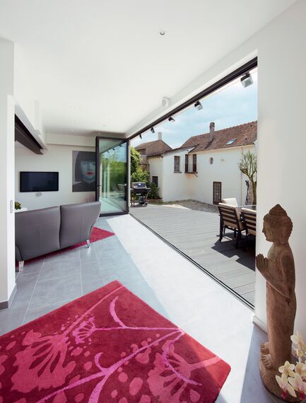 ConceptFolding 77 Sliding & Folding - House Private House Luzarches located in Luzarches, France